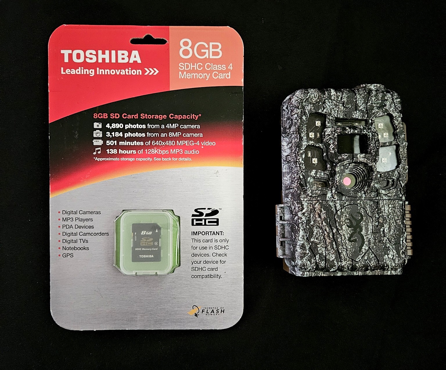 Browning Defender Pro Scout Max BTC-PSM w/Toshiba 8GB Memory Card