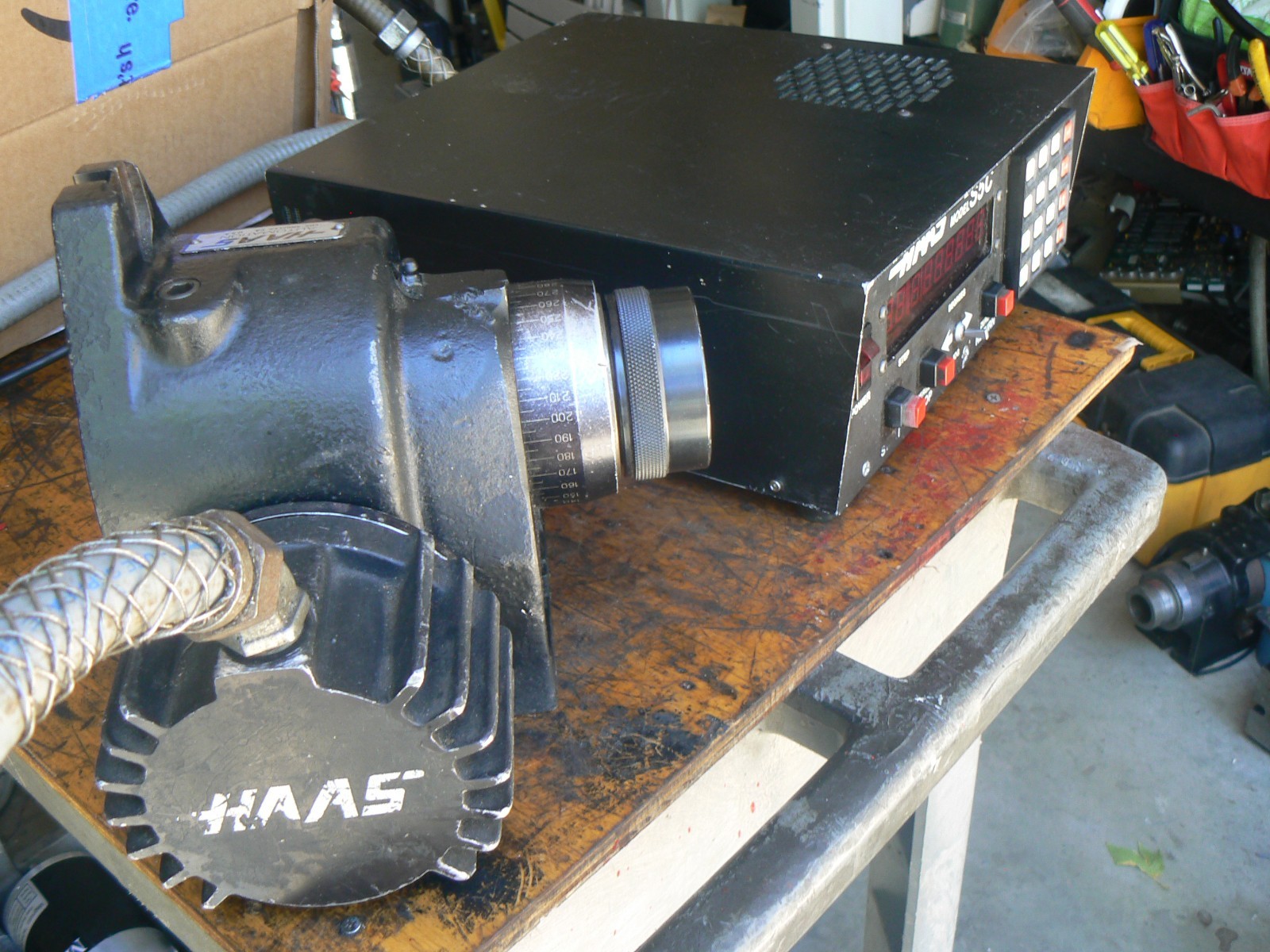 Haas 5C Programmable Indexern Manual Collet Closer, Controller 7 Pin Motor