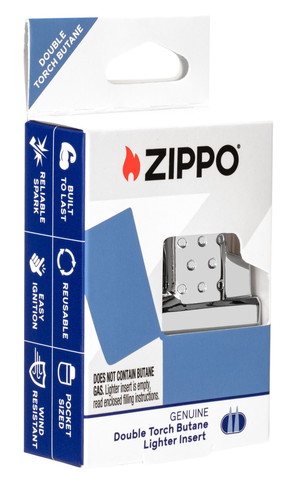 Zippo Double Torch Butane Lighter Insert, Box Pack #65851