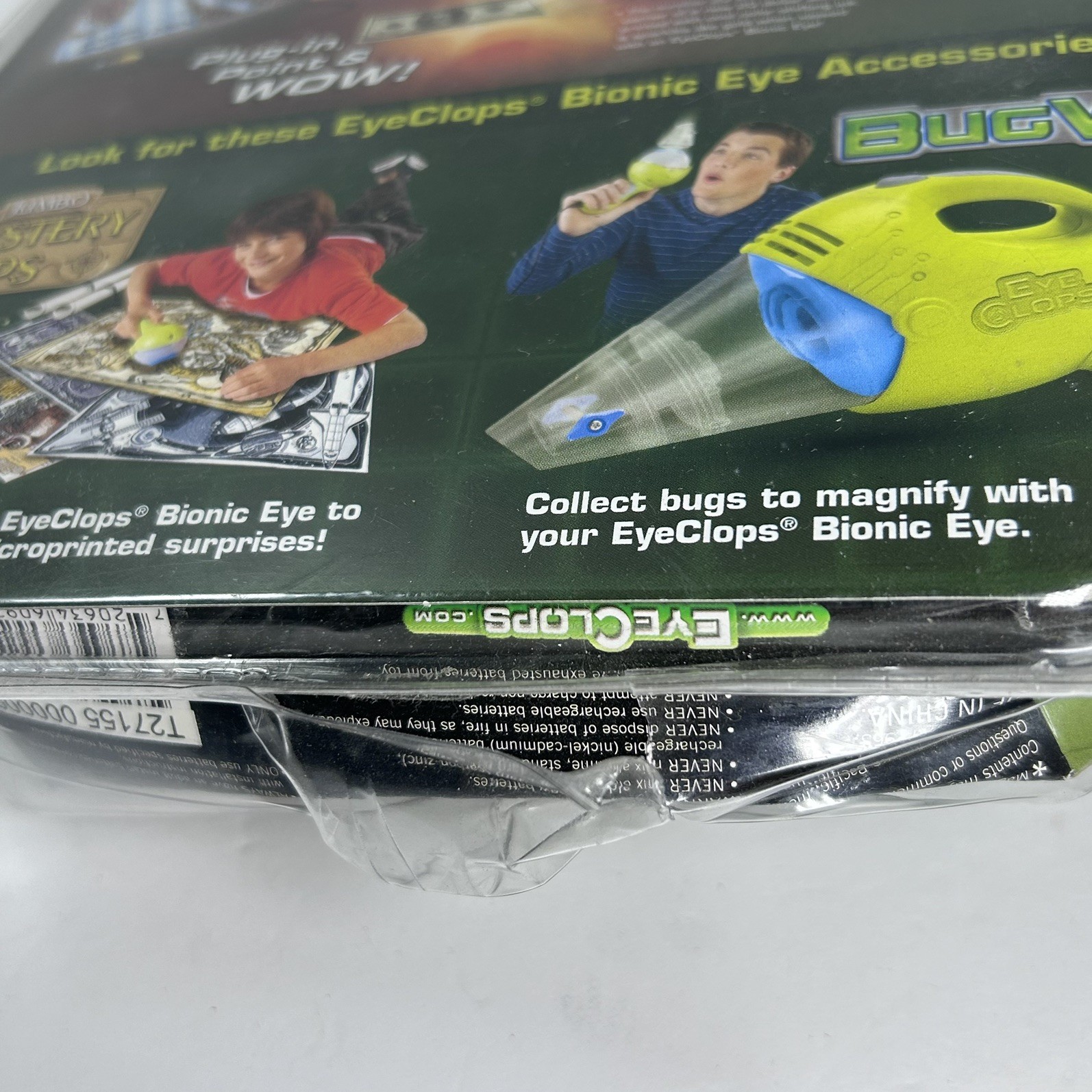 Eye Clops Mini Bionic Eye Plug-In TV Microscope Toy JAKKS Pacific NEW