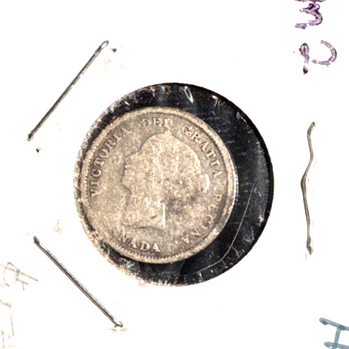 Canada 1872 H five cents KM 2 VG