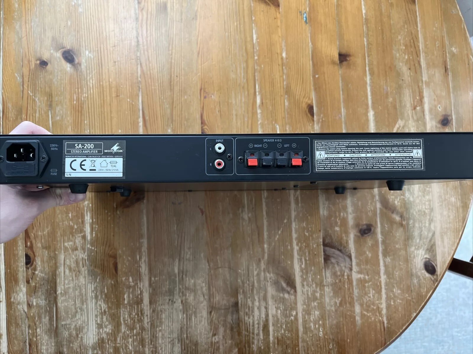 Monacor Sa-200