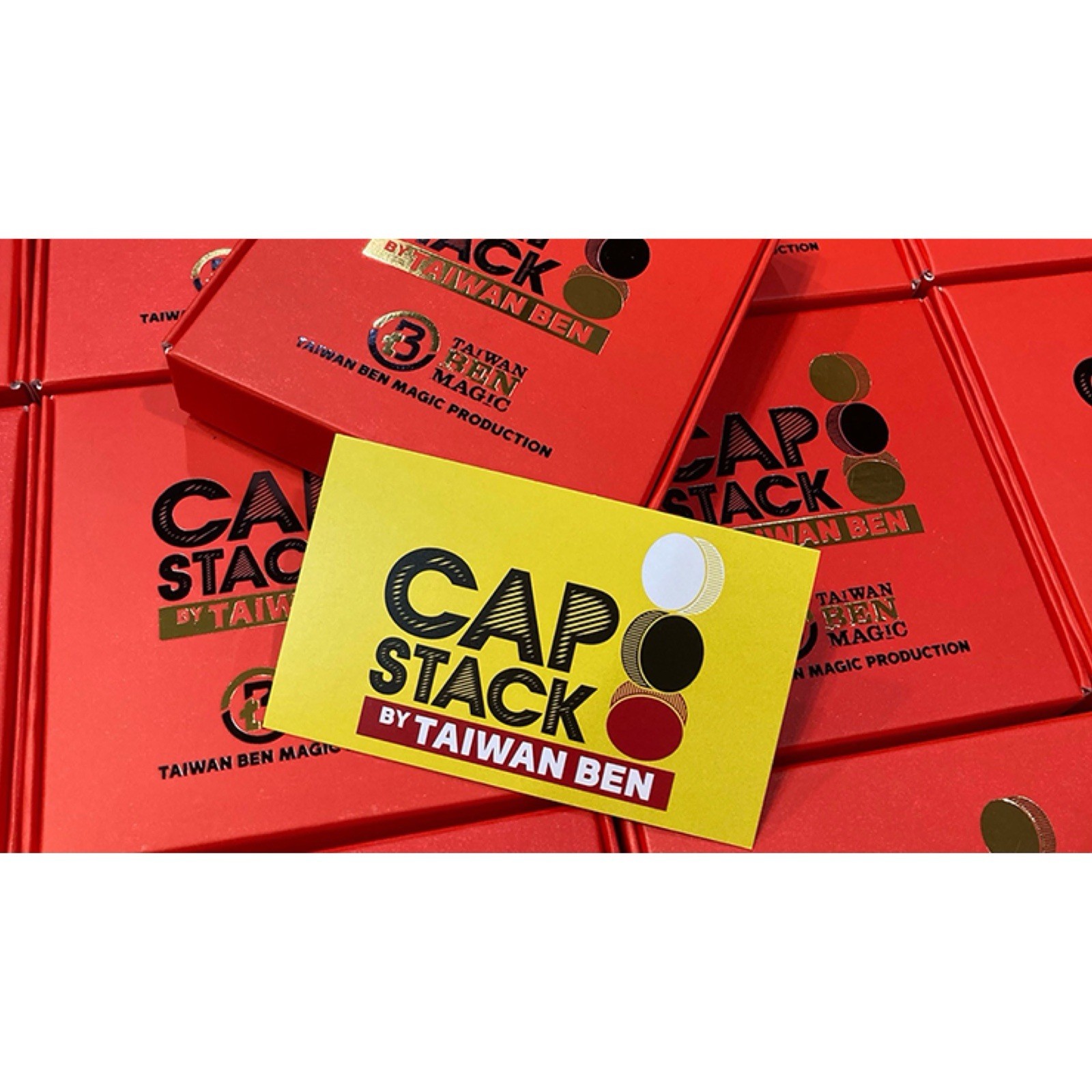 CAP STACK by Taiwan Ben-Magic That Defies The Laws Of Physics! New In Box!