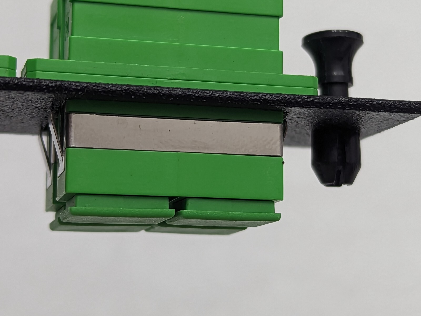 Fiber Optic Adapter Panel, Single Mode, 6 Duplex SC Connectors, 12 Ports SM/APC