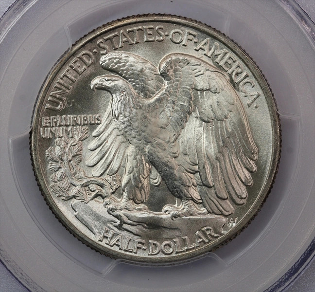 1945 Walking Liberty Half Dollar PCGS MS66