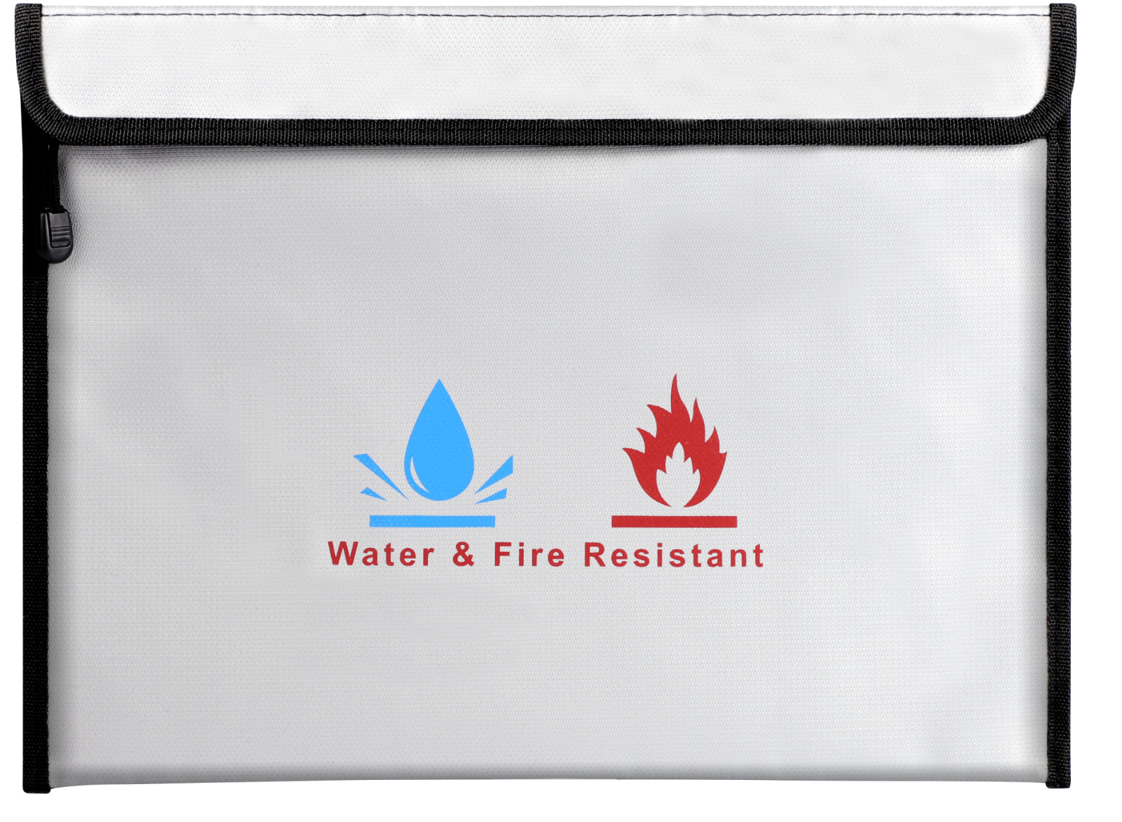 Fireproof Document Cash Storage Bags 2 Pack Waterproof Safe Pouch