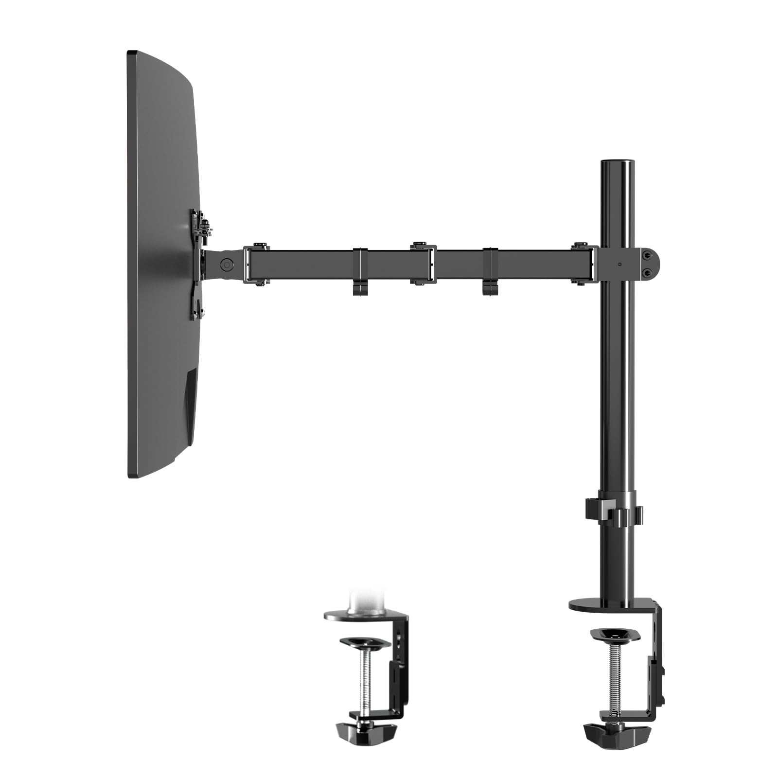 Pholiten Single Monitor Arm Desk Mount, Holds Screens up to 32 inch,Holds Up ...