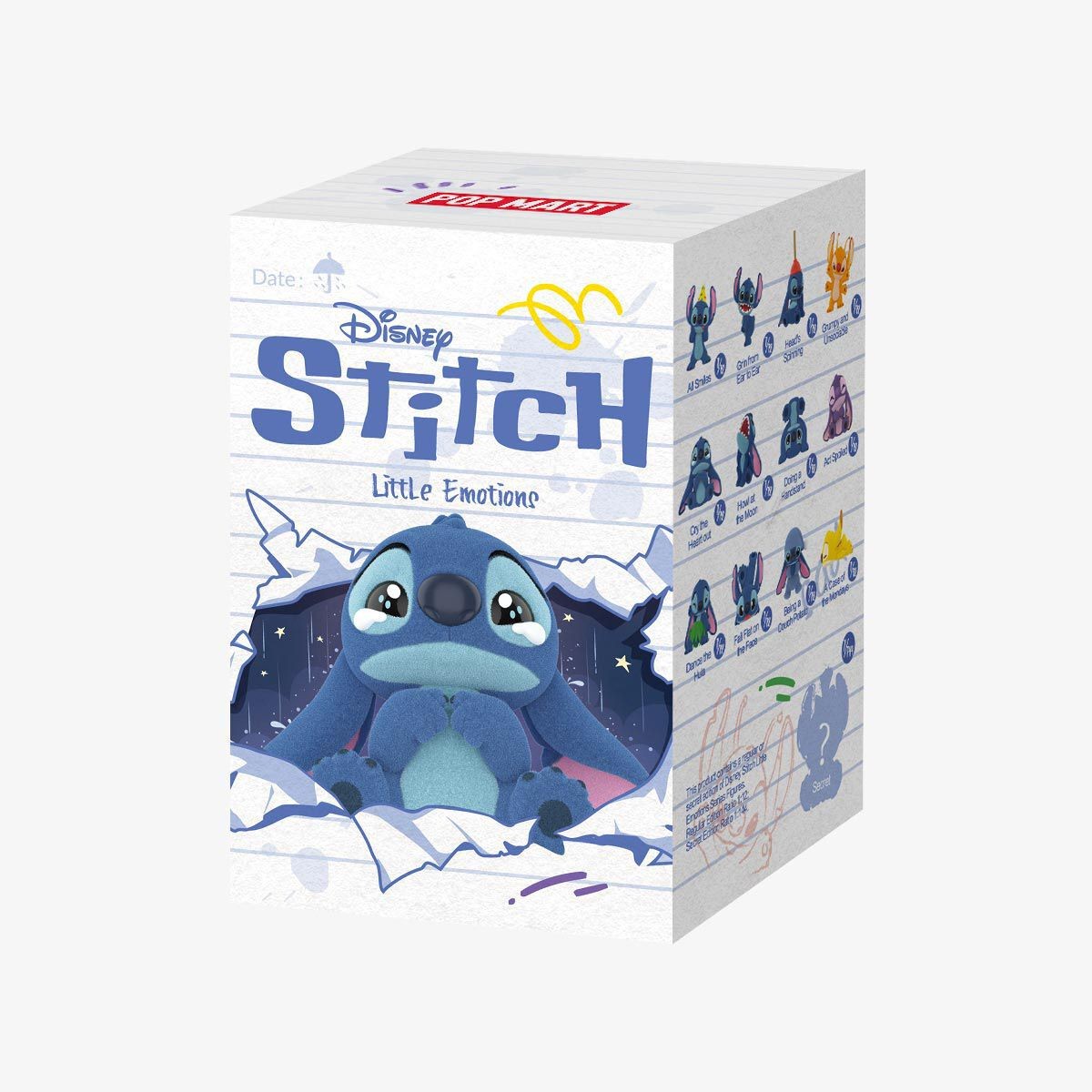 POPMART Disney Stitch Little Emotions Series Figures Blind Box