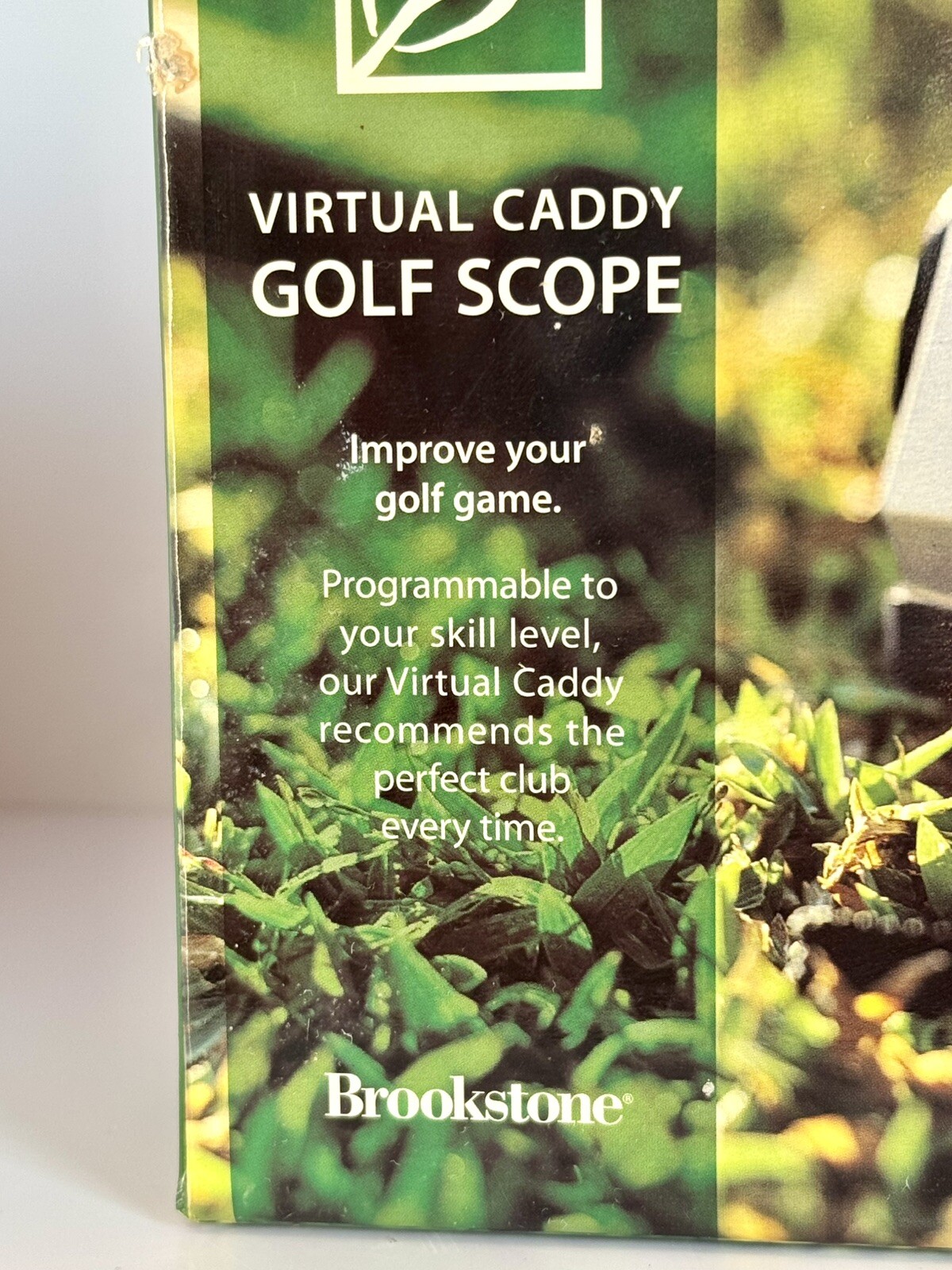 Brookstone Virtual Caddy 5 x 20 Digital Magnification Golf Scope Rangefinder