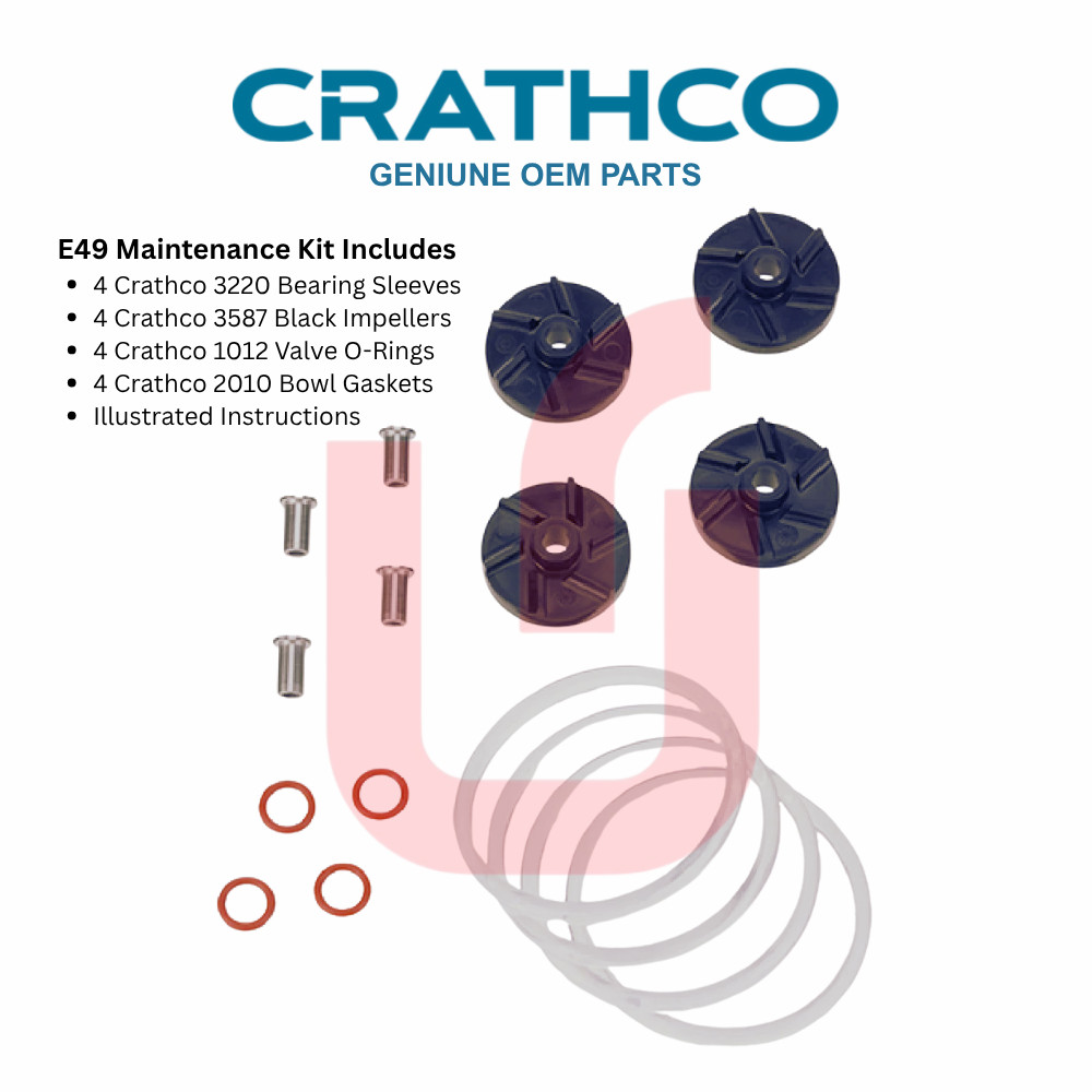 Crathco Preventive Maintenance Kit for E49 - Genuine OEM Parts 250-00144