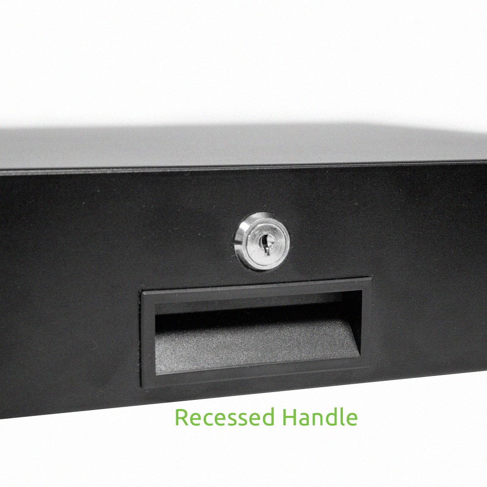 New 3U Drawer Rack Mount DJ 19" Rack Case Equipment Deep Drawer 3Space Lockable