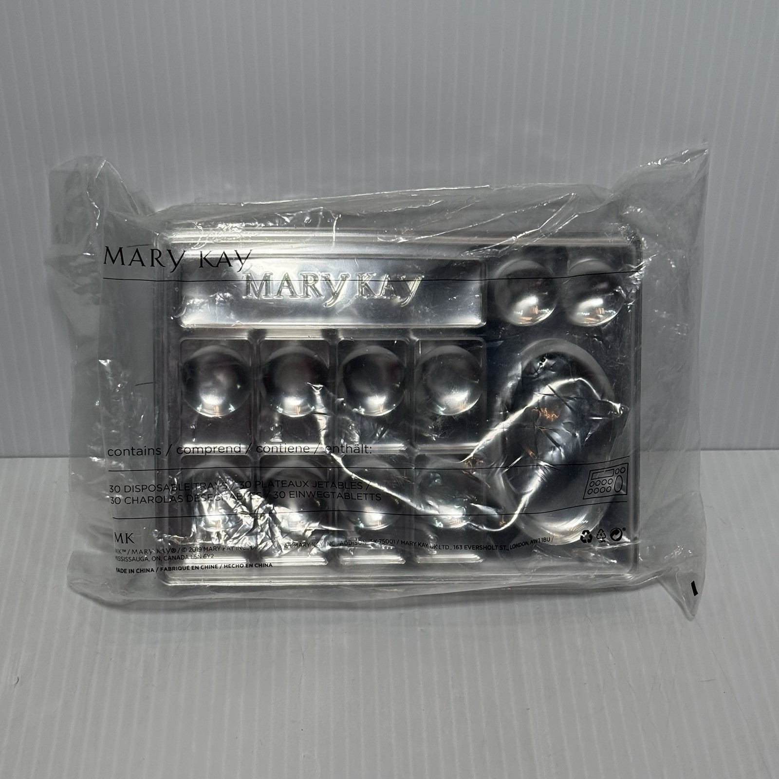 Mary Kay Disposable Plastic Makeup Trays 30 Pack Factory Sealed