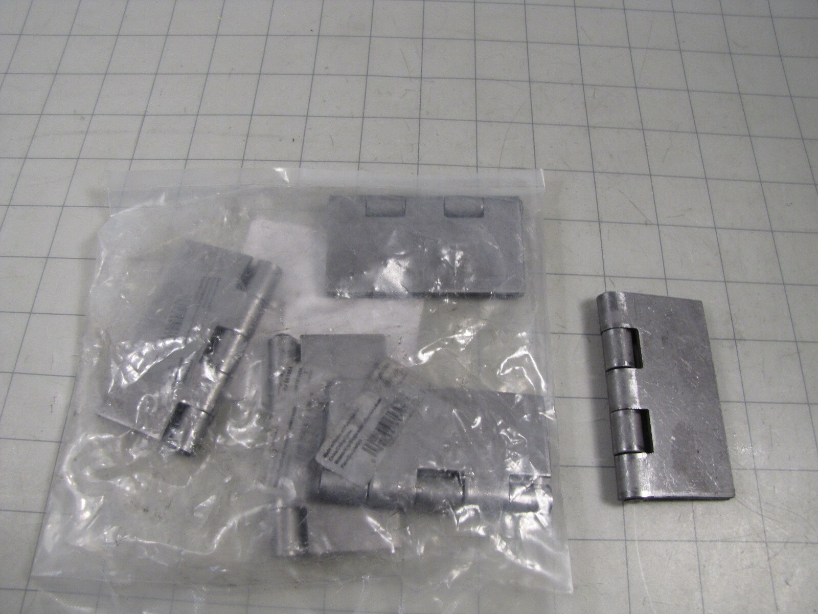 5-pack Hillman 851964 Square Corner Weldable Hinge NEW