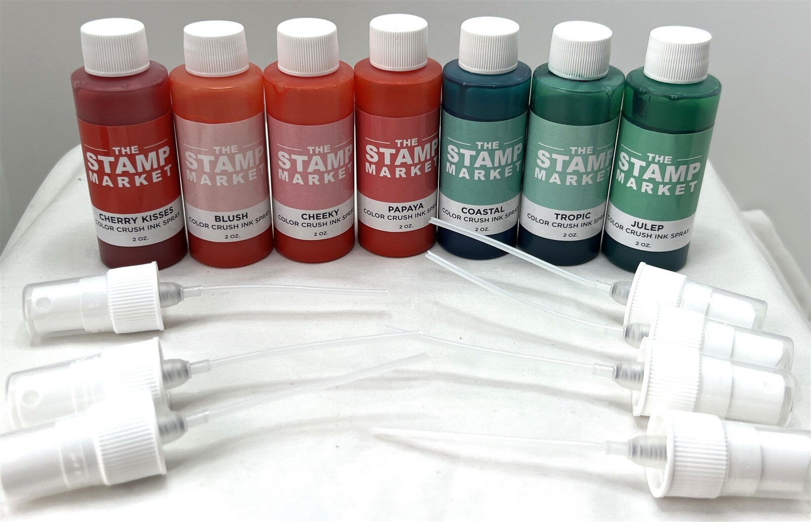 The Stamp Market INK SPRAYS Color Crush 2oz Lot of 7