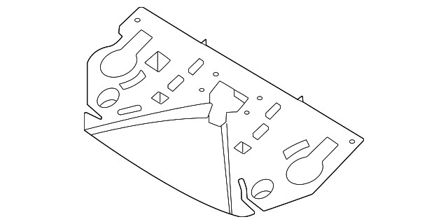 Genuine Nissan Blind Spot Detection System Warning Sensor Bracket 28452-6RA1F