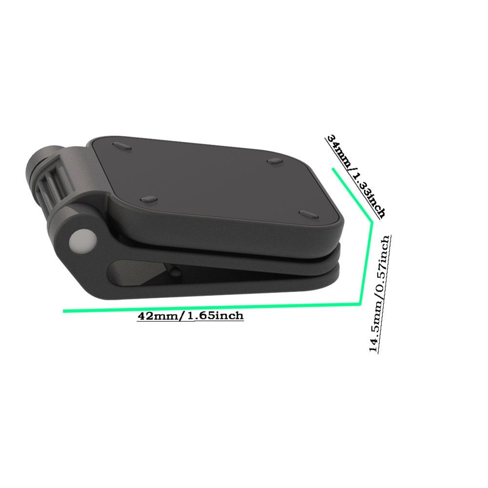 Adjustable Magnetic Hat Clip for Insta360 Go Vertical Horizontal Mount