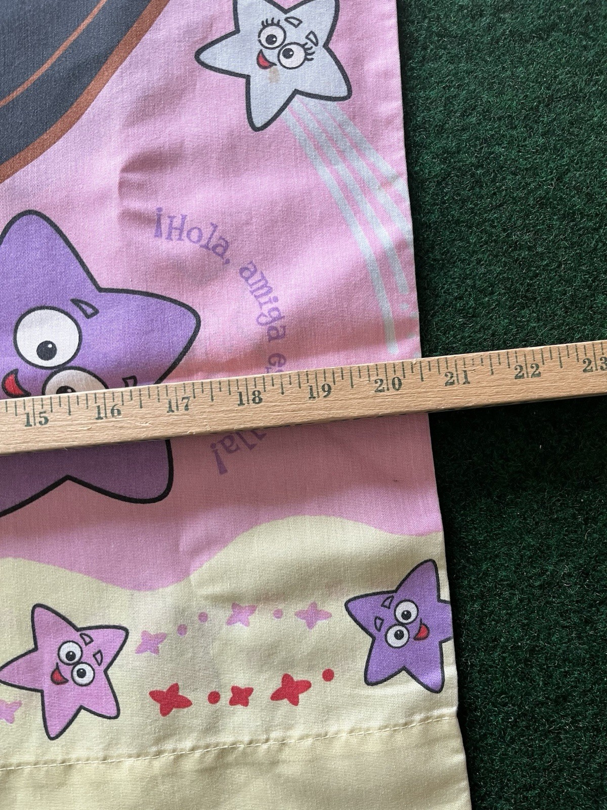 2003 Dora the Explorer Standard Pillowcase Double Sided Viscom International Inc