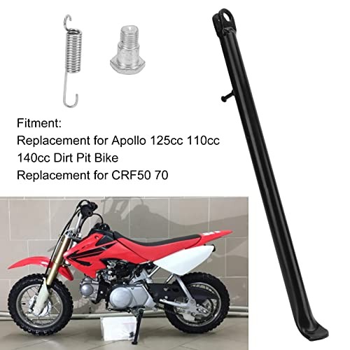 Motorcycle Side Kickstand Metal 420mm/16.54in Motorcycle Side Kickstand