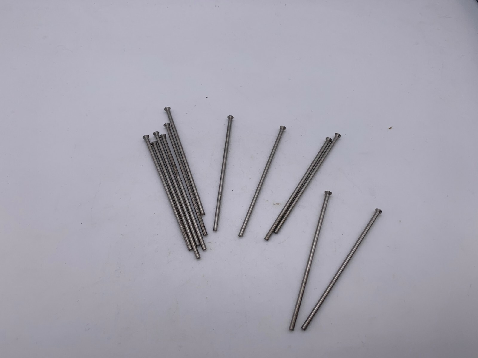 Royal .074"X 2-1/2"  Long Bevel Headed High Speed Steel Punches, Lot of 12