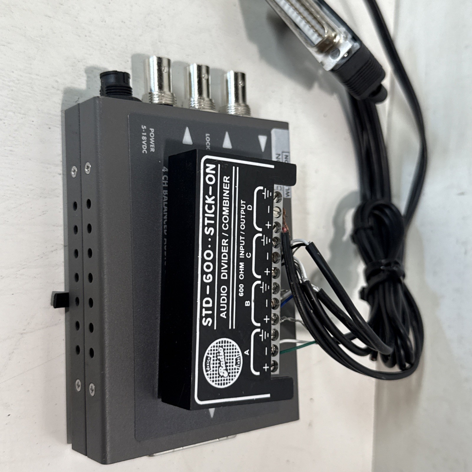 Aja HD10AMA Dual Rate HD/SD 4 Channel Balanced Audio Embedder/Disembedder W/STD-