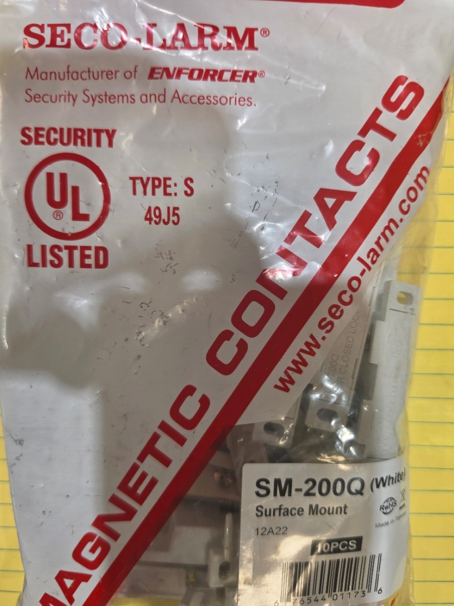 ENFORCER SM-200Q SECO-LARM Magnetic Contacts Lot of 10 NEW!
