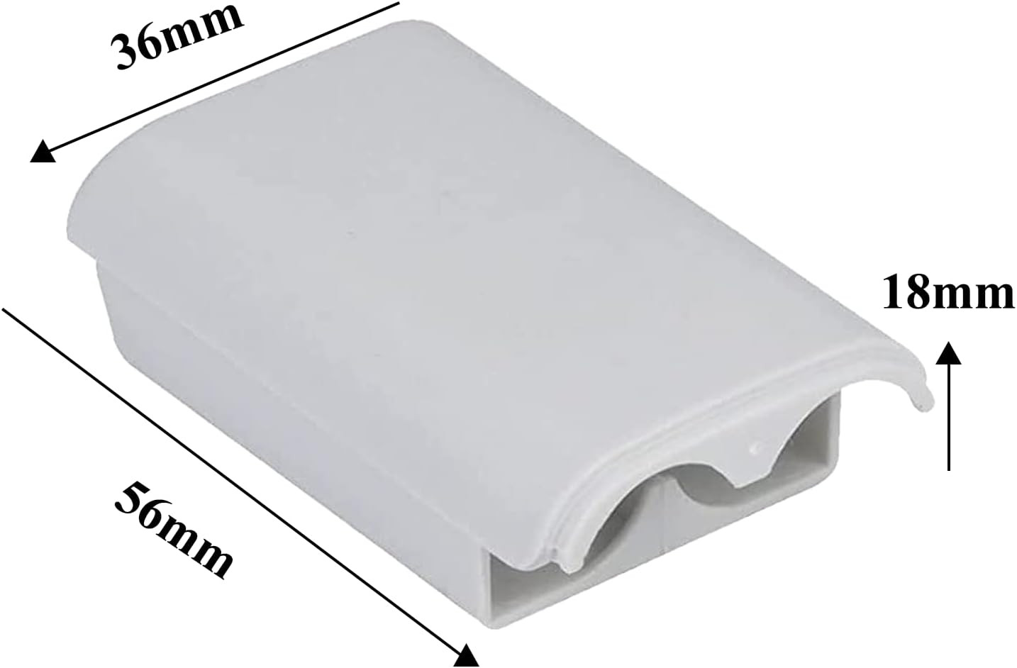Pcs Battery Pack Cover for Xbox360 Wireless Controller, Replacement Battery Pack