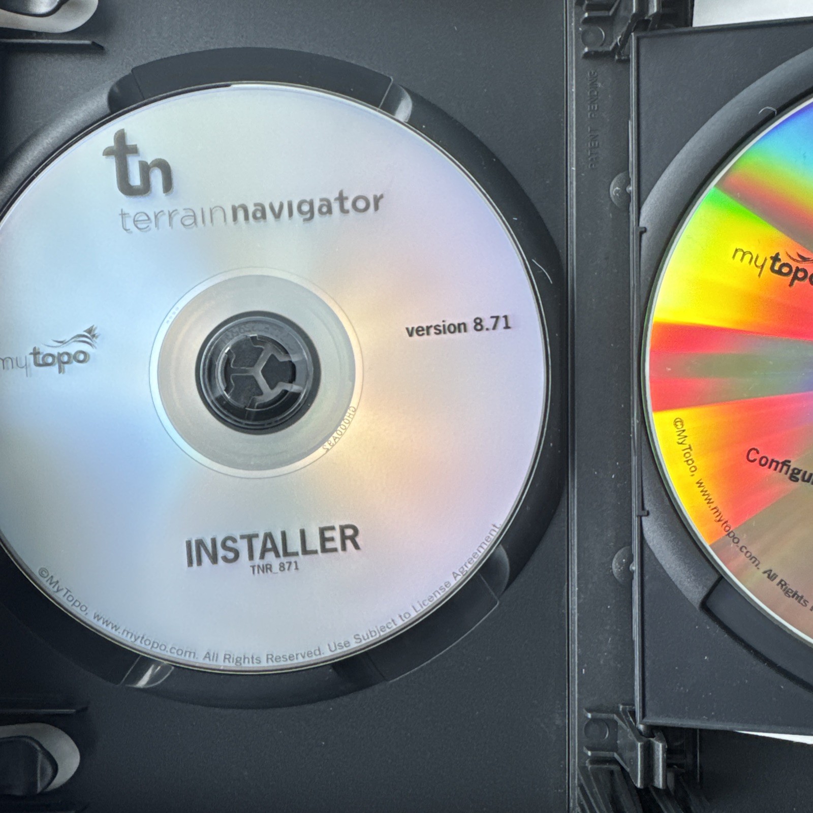 mytopo Terrain Navigator Alabama and lousiana Map DVD-rom for Windows