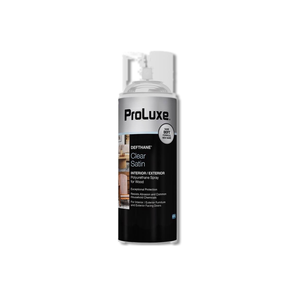 Deft Satin Clear Oil-Based Polyurethane Spray 11.5 oz DFT025S/54/ 6 PK