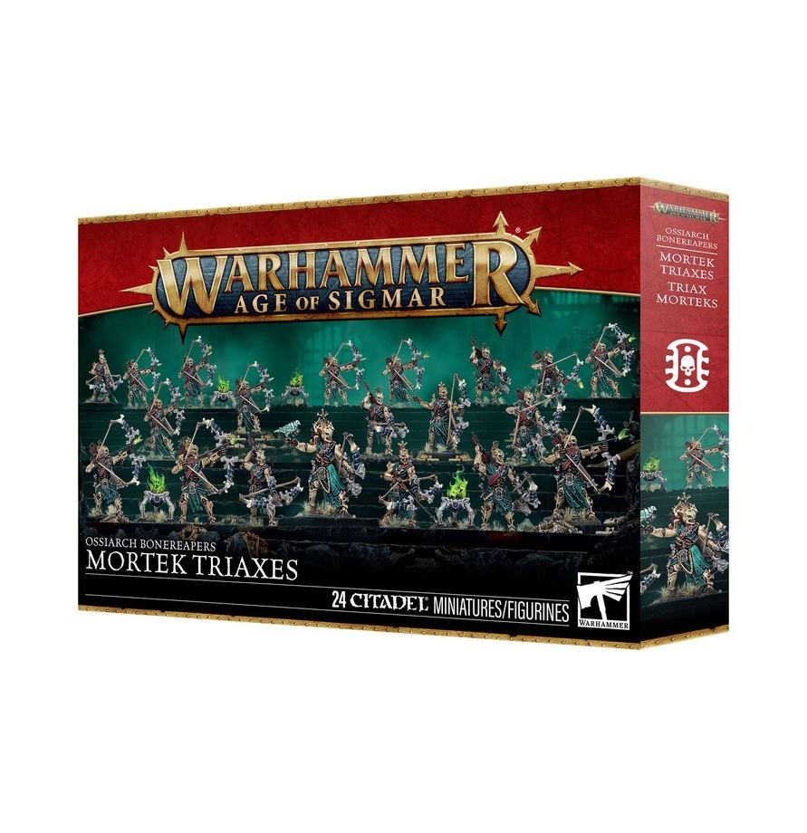 Warhammer Age of Sigmar: Ossiarch Bonereapers - Mortek Triaxes
