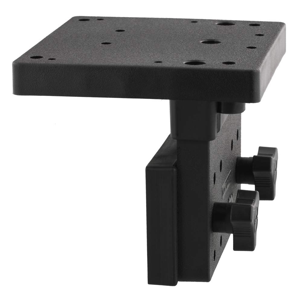 #1025 Right Angle Side Mounting Bracket for Downrigger Models 1080 -1116 , BLACK