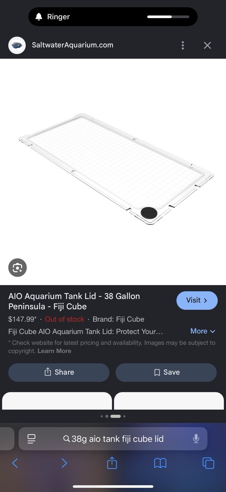 Fiji Cube 38g AIO Lid