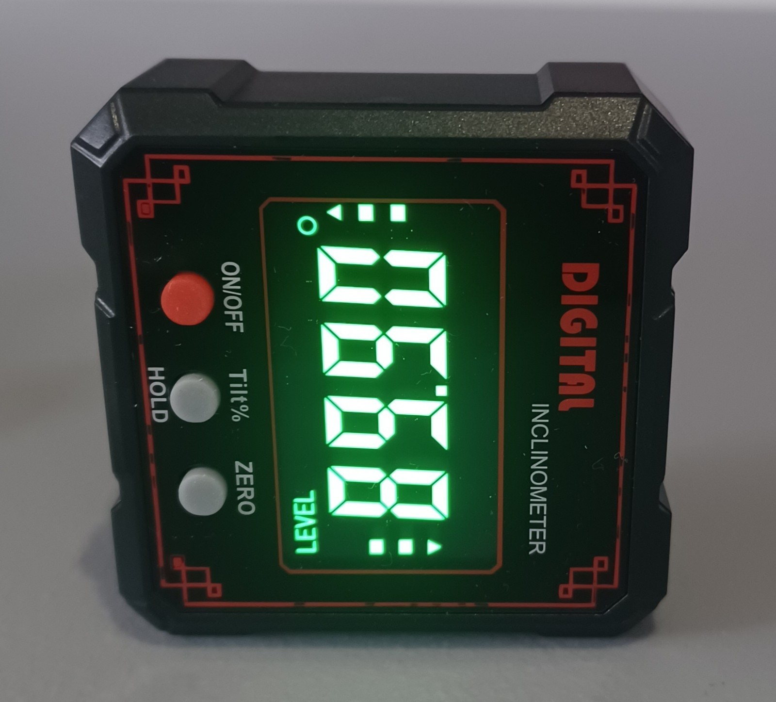 Digital Inclinometer Uses 2AAA Batteries NOT Included