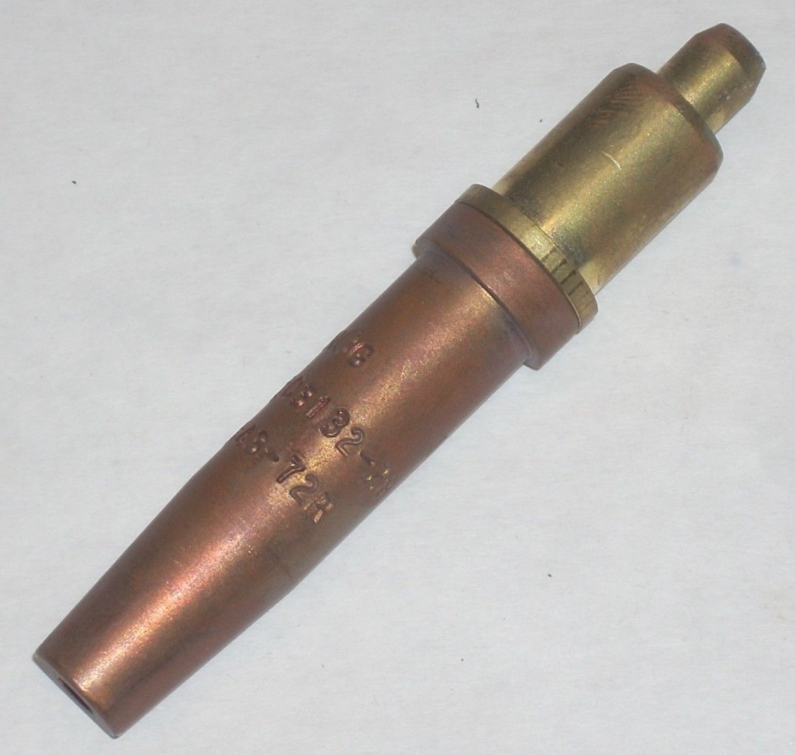 343-72 LP Propane Natural Gas Cutting Torch Tip Fits Rego Size 000