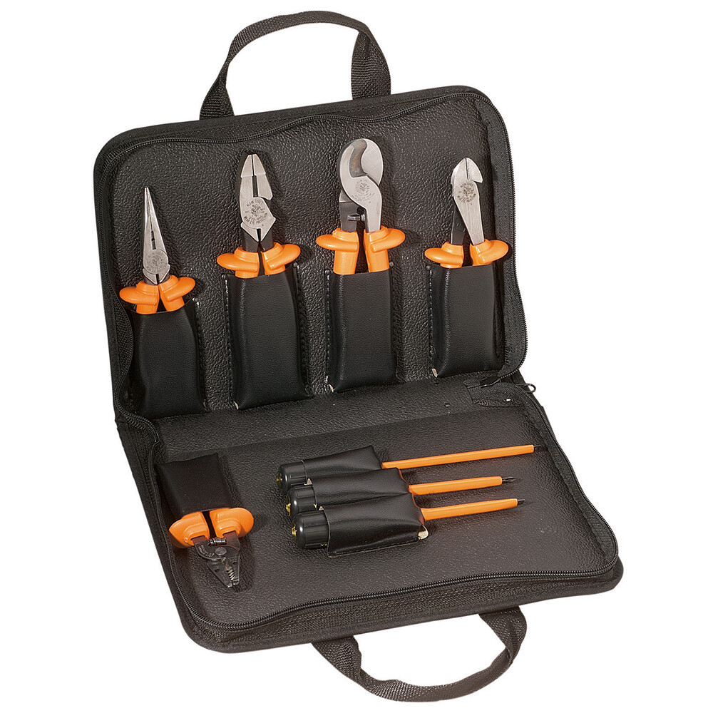 NEW Klein Tools 33526 8 PIECE Basic Insulated Tool Kit, 1000-Volt USA MADE