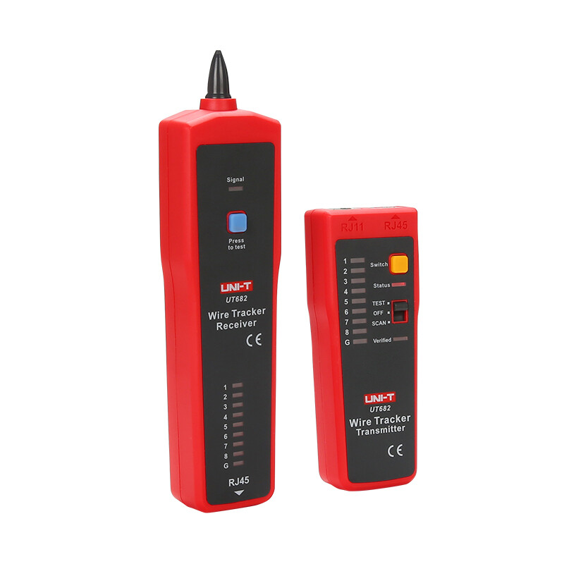 UNI-T UT682 Network Wire Tester Ethernet/Telephone/Power cables Tracker RJ11/45