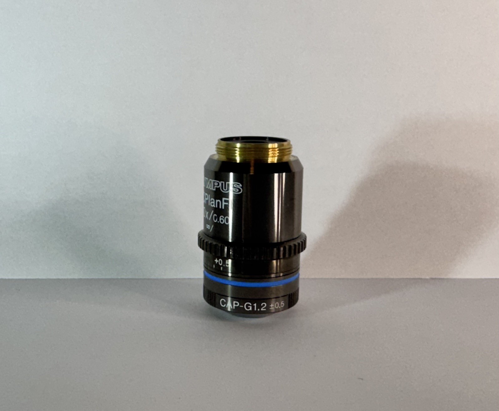 Olympus LCPlanFl 40×/0.60 ∞/0 Microscope Objective Lens-Correction Collar RMS