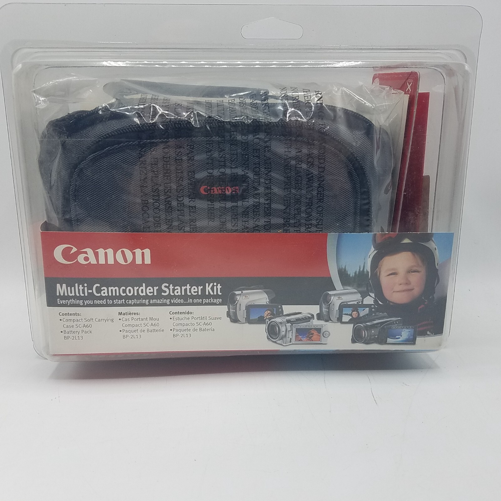 NEW SEALED Canon Multi Camcorder Starter Kit