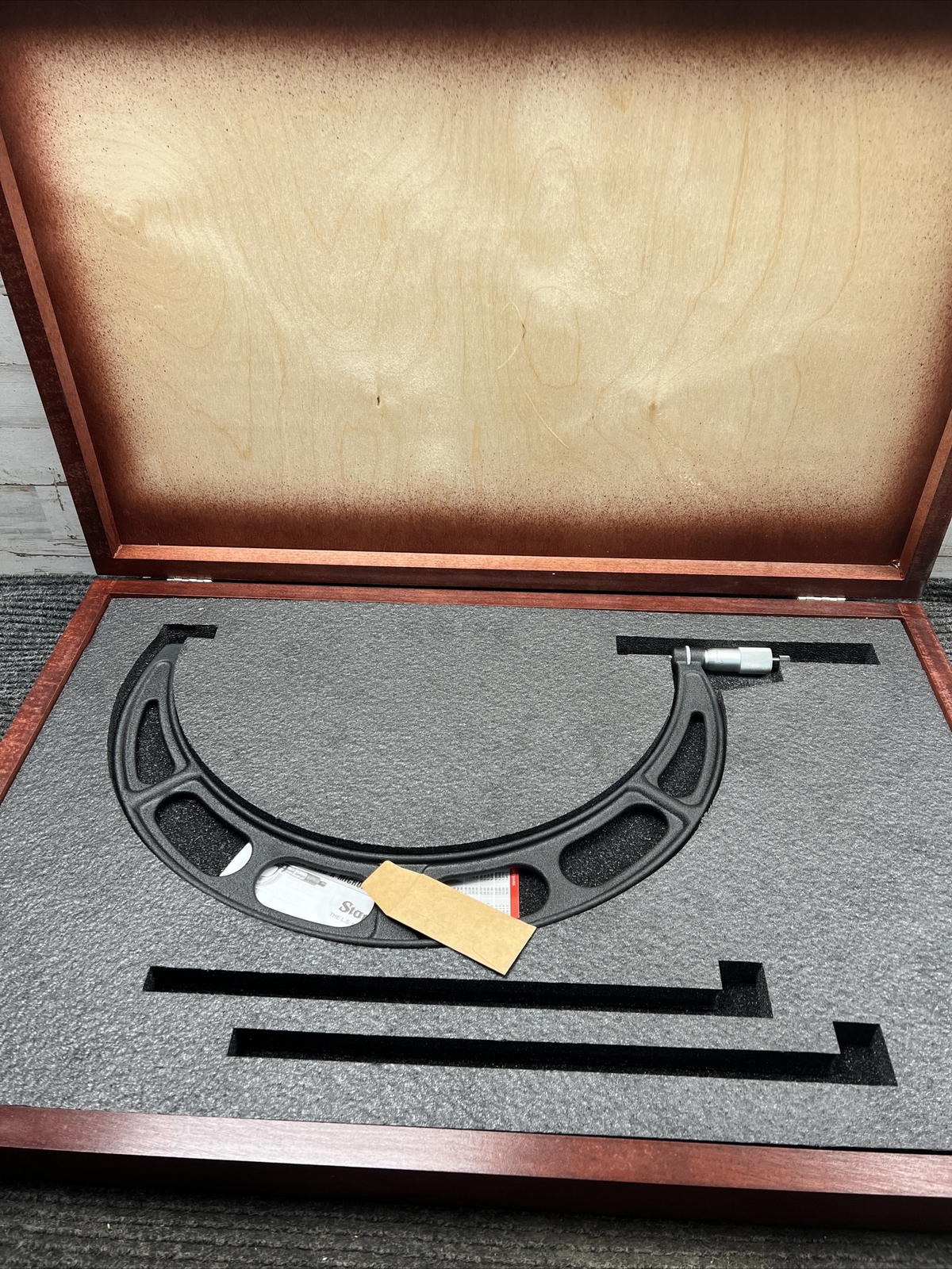 Starrett Micrometer 436XRLZ-15 w/case EDP 51873