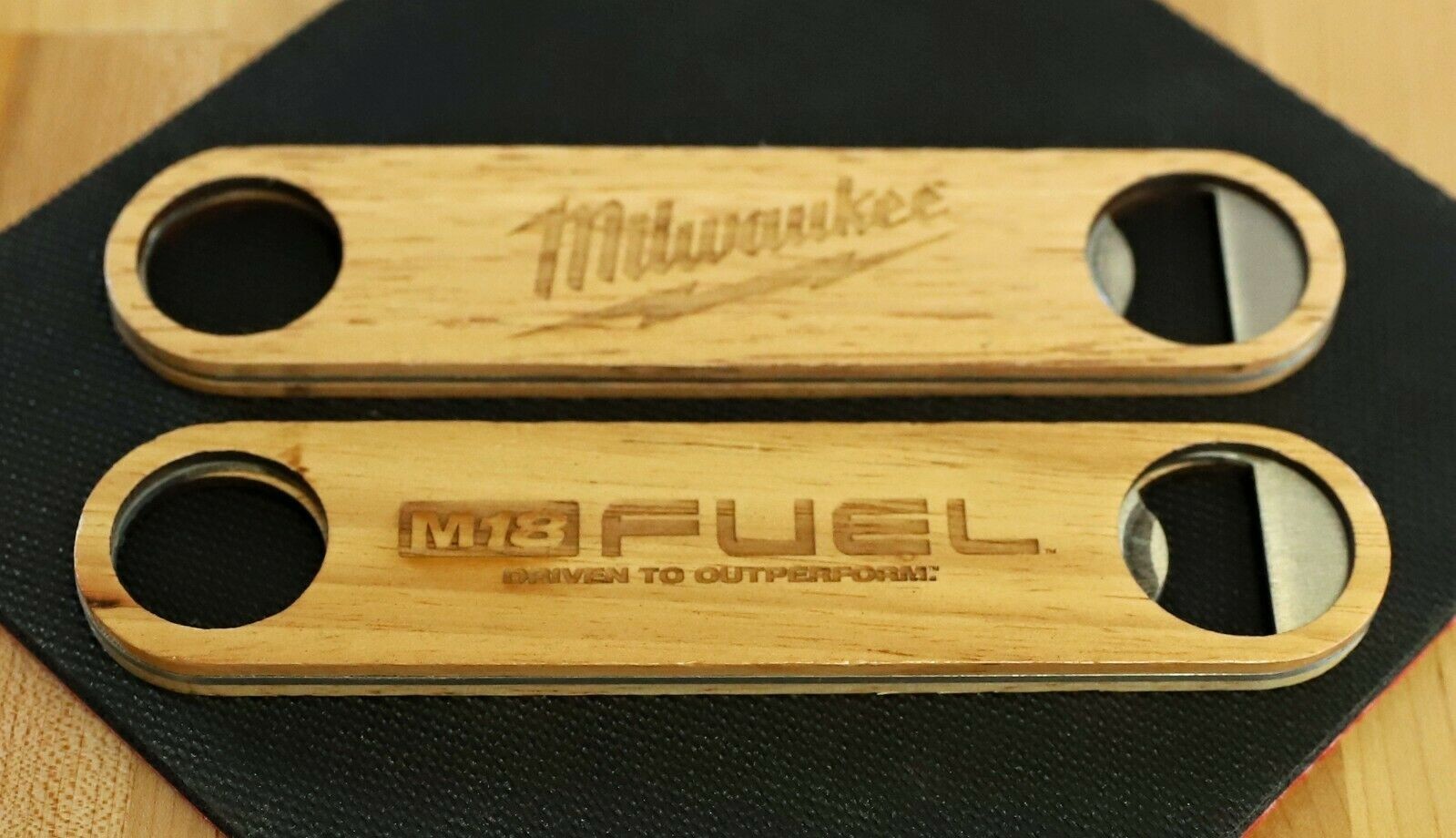 Milwaukee Power Tools Fuel Engraved Bottle Opener - Authentic Item w/ Receipts