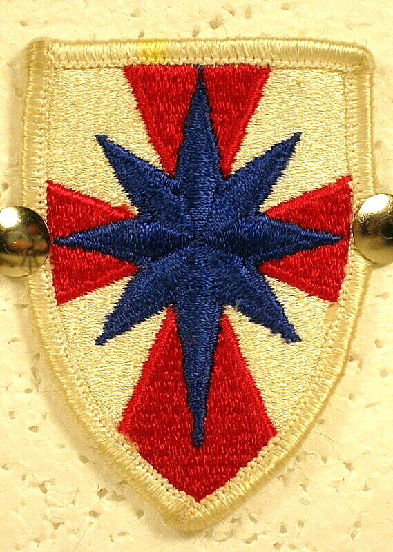US Army 8th Sustainment Command Patch Insignia Badge Full Color