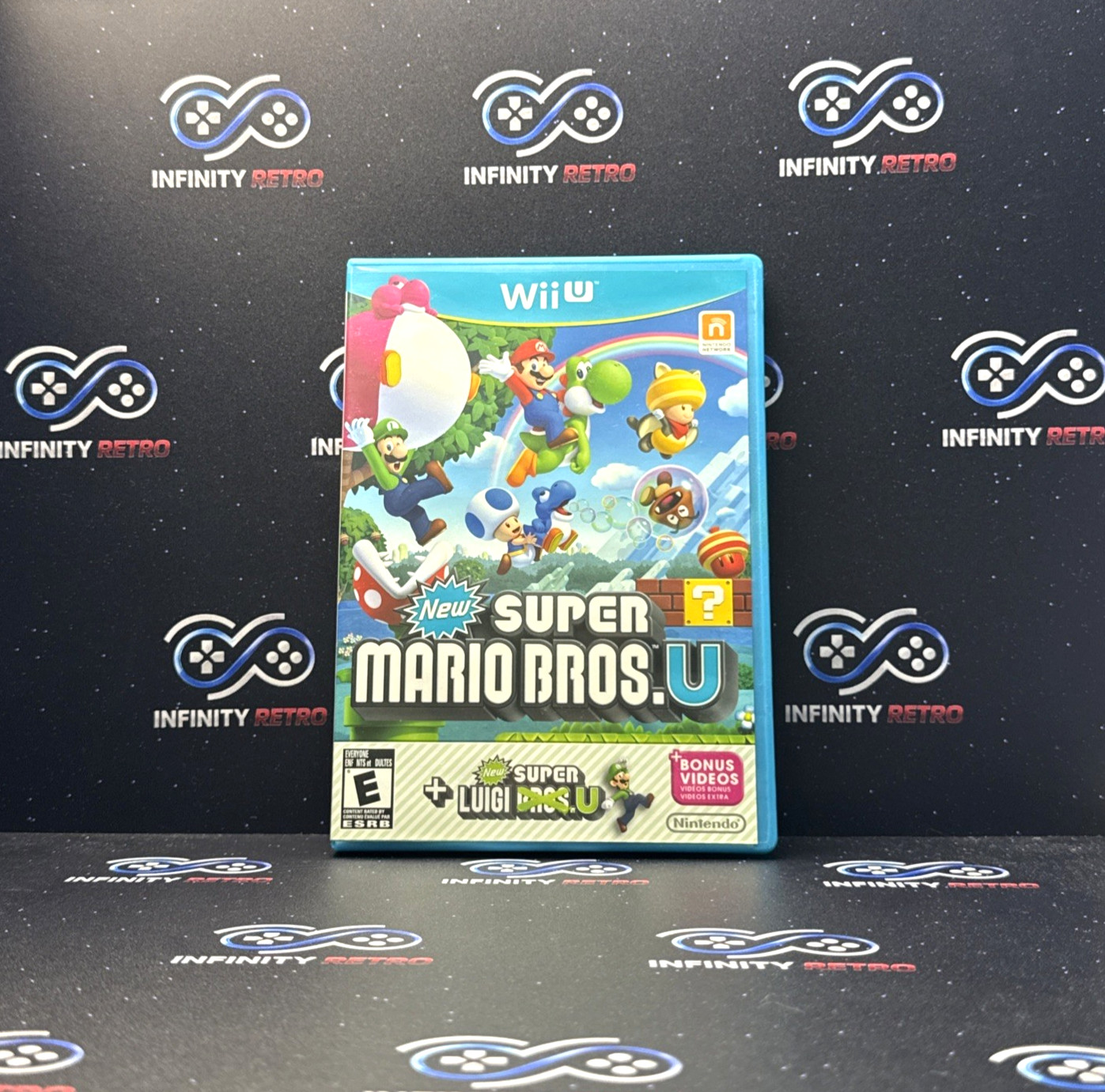 New Super Mario Bros. U + New Super Luigi U Nintento Wii U Case & Artwork Only