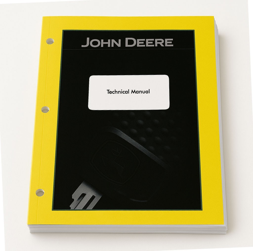 John Deere X750 X754 X758 Tractor Technical Service Repair Manual - TM122819