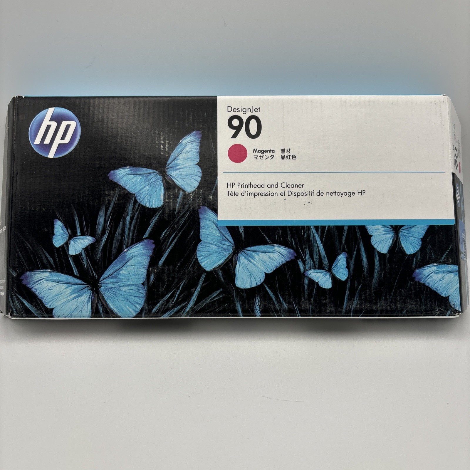 Genuine HP 90 Printhead and Cleaner Magenta C5056A Exp - 2022
