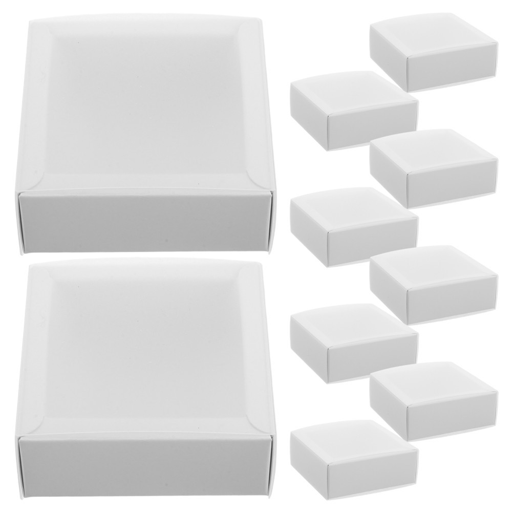 10 Pcs Match Storage Box Container Birthday Matches Boxes Blank Containers