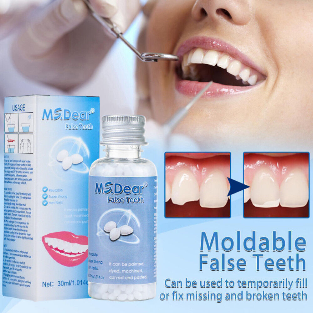 Temporary Tooth Replacement Kit Tooth Repair Tool For Missing & Broken Teeth