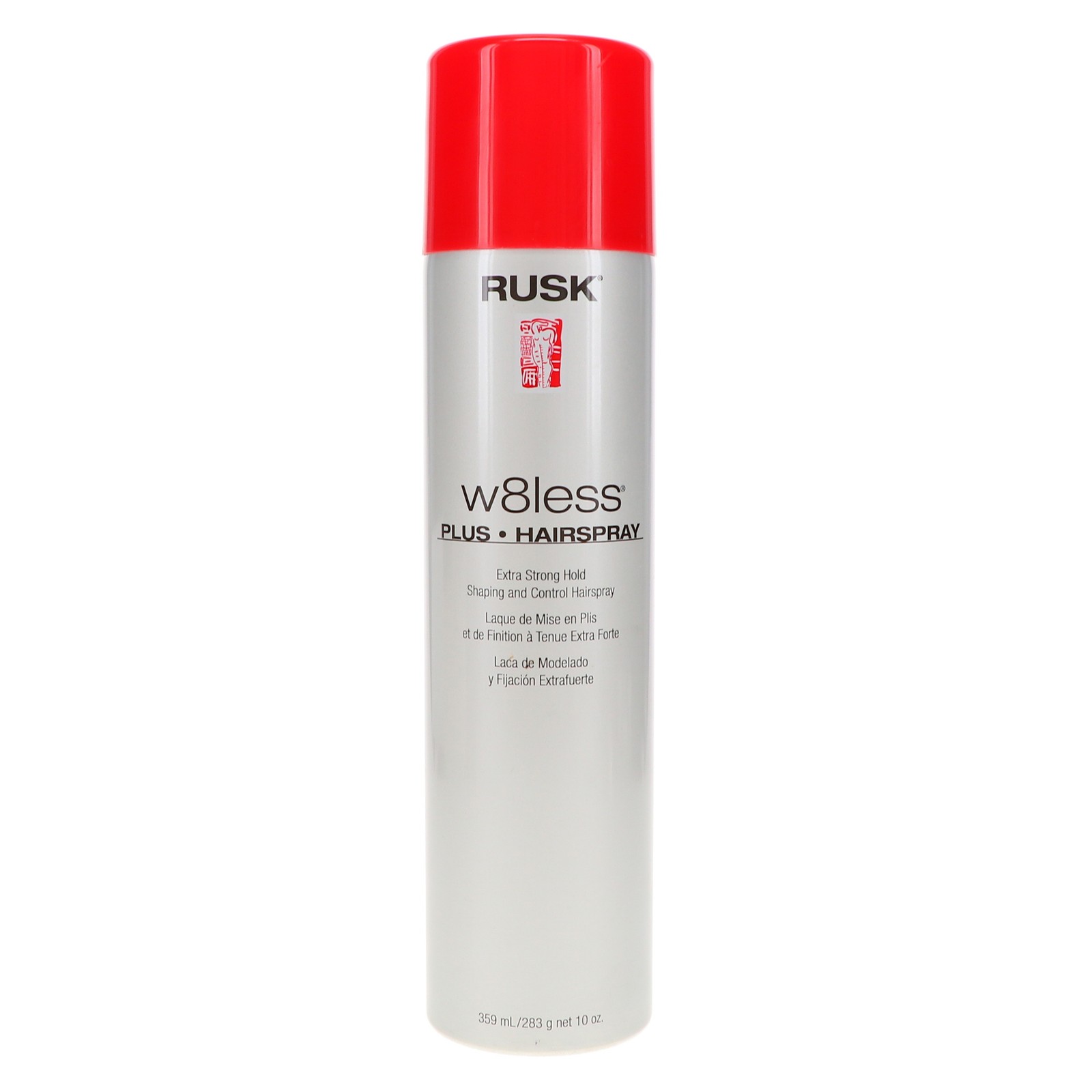 Rusk W8less Plus Extra Strong Hairspray 10 oz 2 Pack