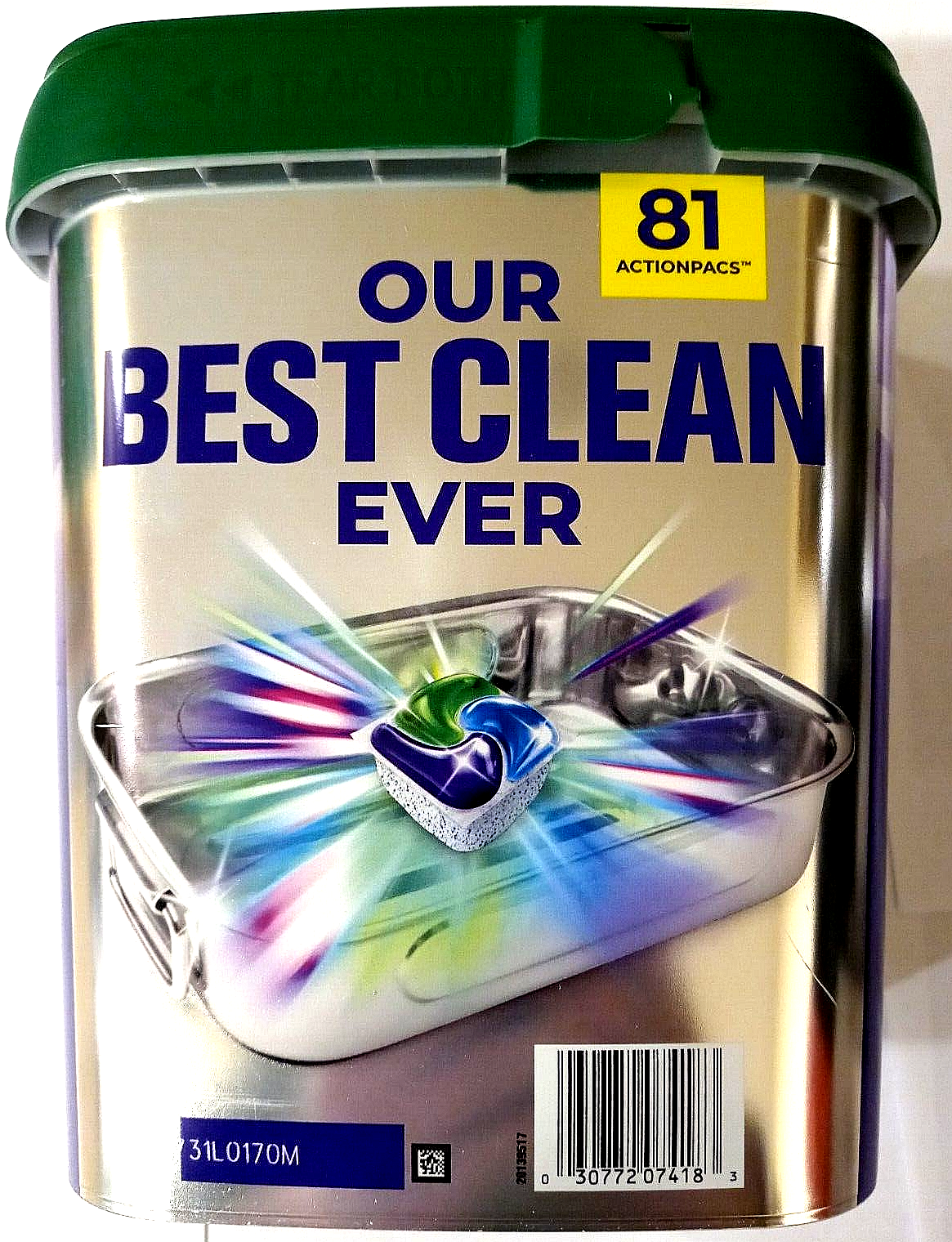Cascade Platinum Plus Dishwasher Detergent Pods Fresh Scent 81 Actionpacks