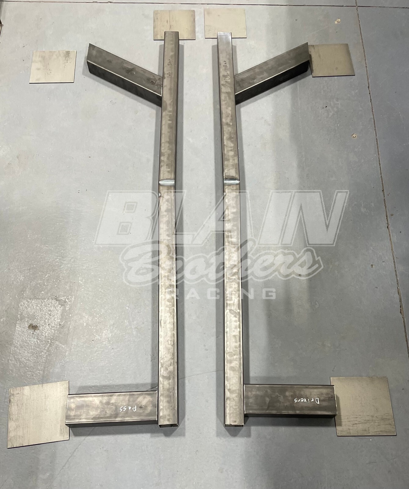 79-93 mustang thru floor subframe connectors