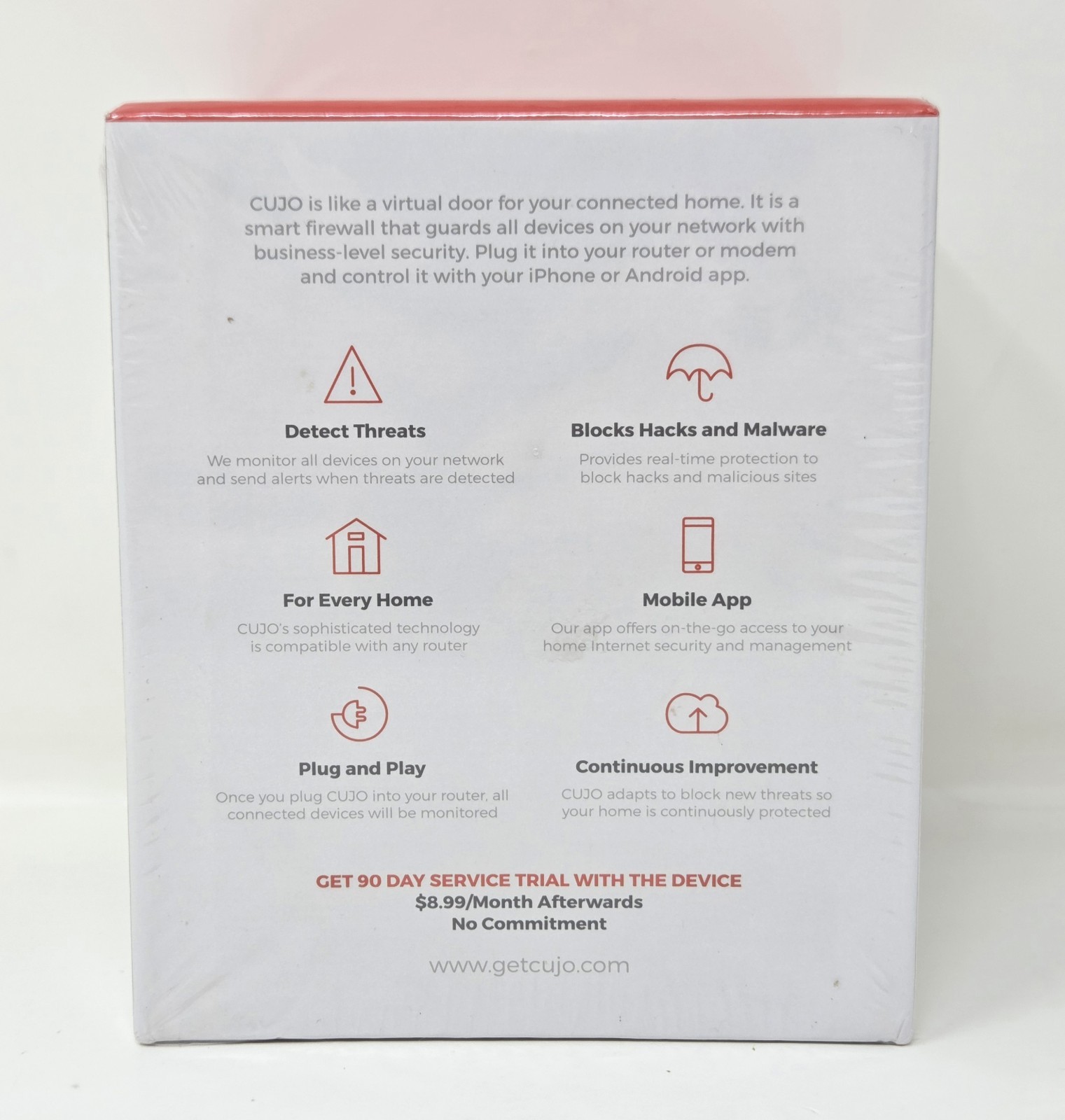 CUJO Smart Internet Security Firewall – Home Network Protection (New in Box)