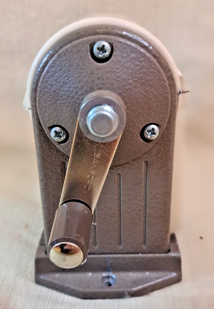 Vintage Sanford Dexter No. 2 Pencil Sharpener Crank Mountable Works